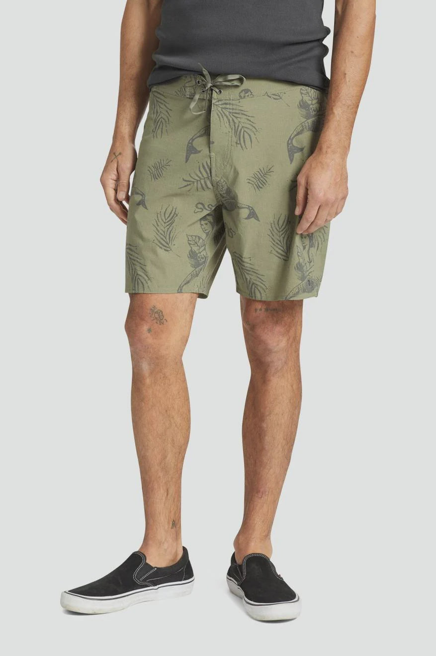 Brixton Temple Trunk OLIVE SURPLUS CHARCOAL – East Coast Surf
