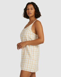 Billabong La Sol Summer Dress MUSTARD