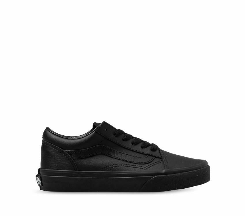 Vans Kids Old Skool Leather BLACK