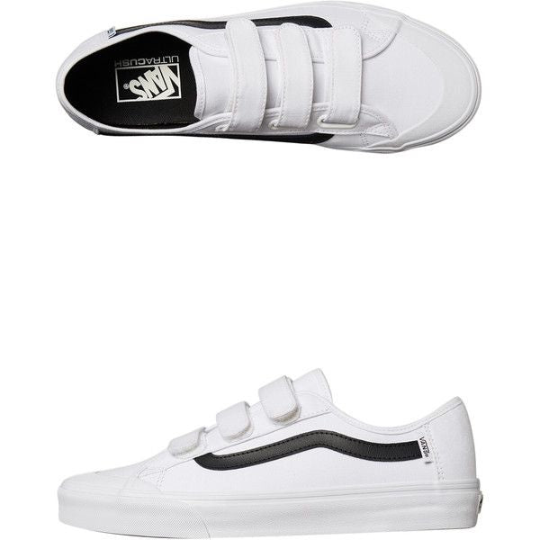Vans black ball v shoes Clearance