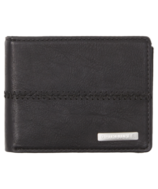 Quiksilver Stitchy 3 Wallet BLACK