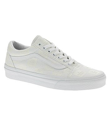 Vans Old Skool DIY Checkerboard TRUE WHITE – East Coast Surf