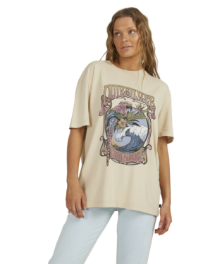 Quiksilver Extra Boyfriend Tee MUSHROOM
