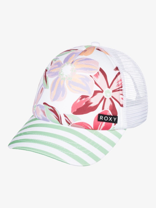Roxy Honey Coconut Girl Trucker BAYSIDE BLOSSOMS