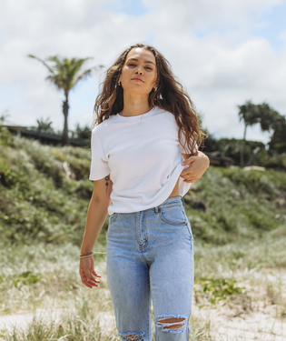 Roxy Dolly Jean LIGHT BLUE