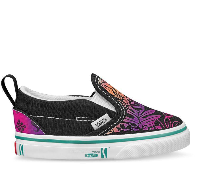 Vans Toddler Slip-On V (Crayola) DIY / TRACE YOUR DREAMS
