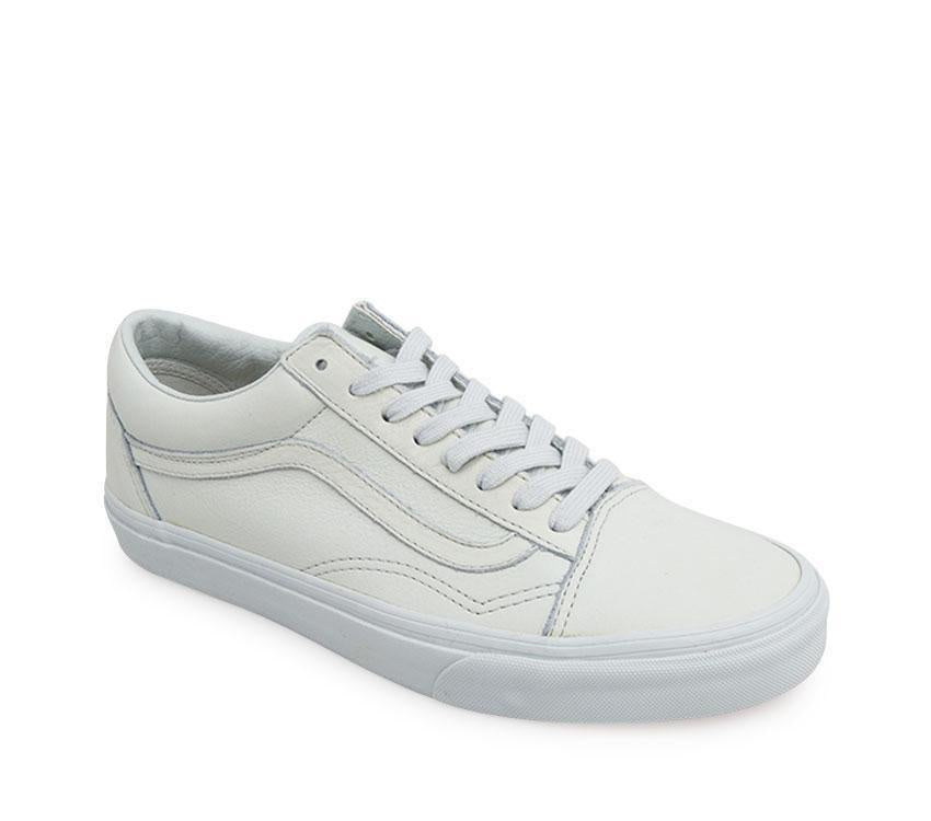 Vans Old Skool (Premium Leather) TRUE WHITE