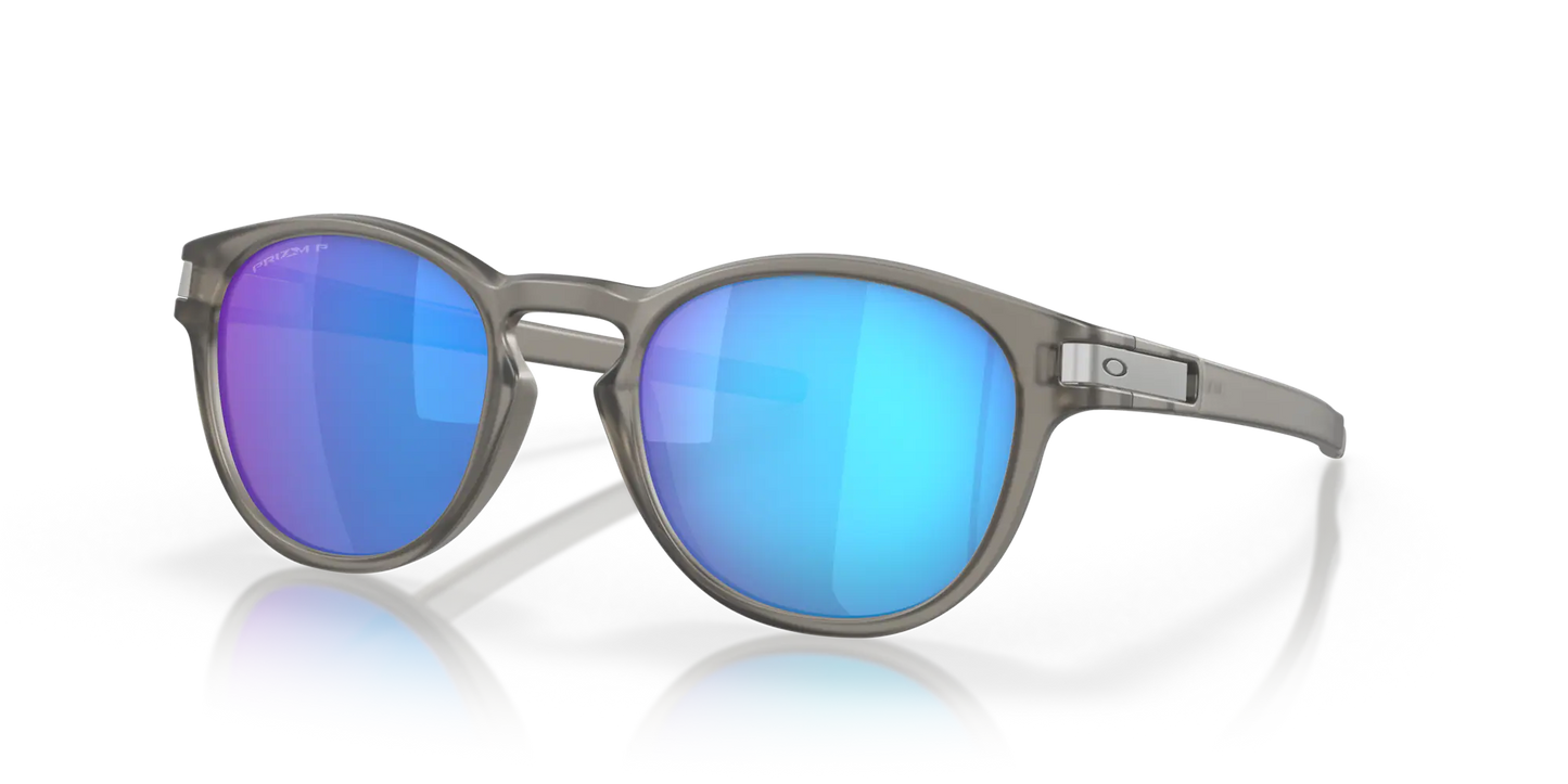 Oakley Latch MATTE GREY INK / PRIZM SAPPHIRE IRIDIUM POLARIZED