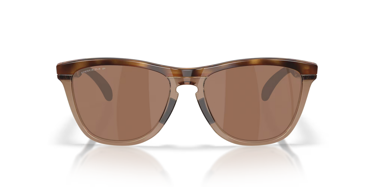 Oakley Frogskins Range XL BROWN TORTIOSE / BROWN SMOKE / PRIZM TUNGSTEN POLARIZED