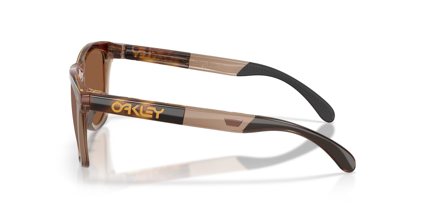 Oakley Frogskins Range XL BROWN TORTIOSE / BROWN SMOKE / PRIZM TUNGSTEN POLARIZED
