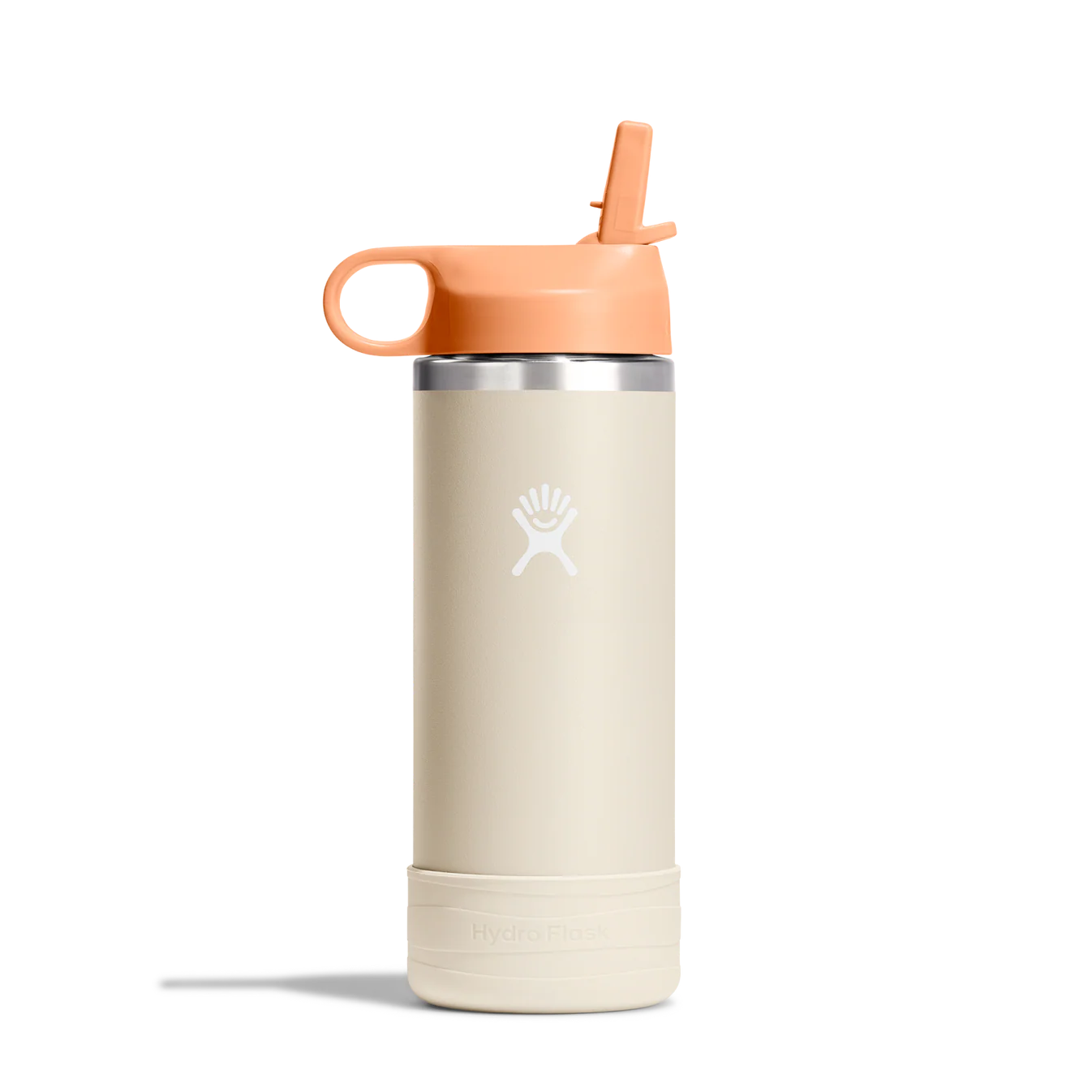 Hydro Flask Kids 18oz Wide Mouth Straw COCONUT