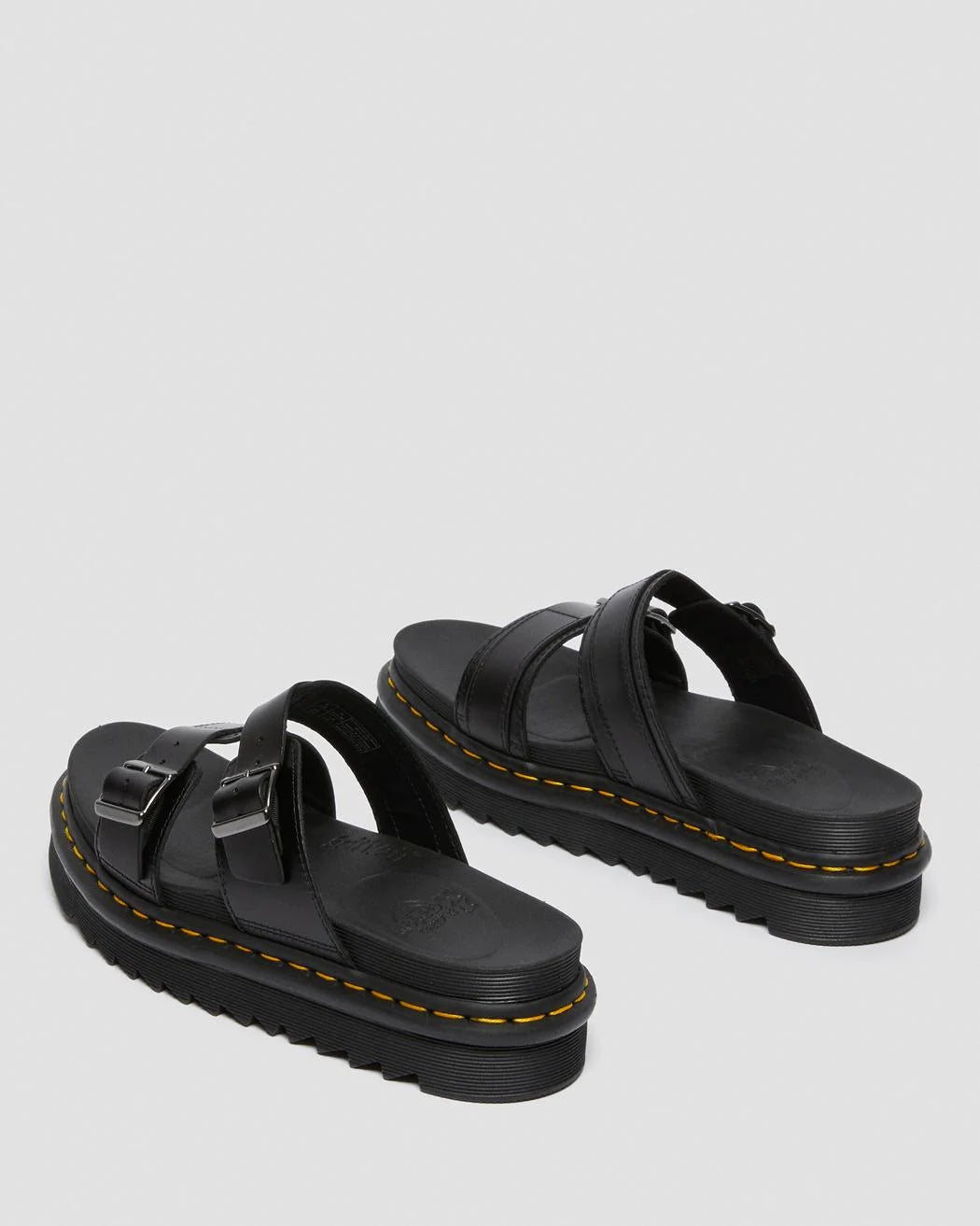 Dr Martens Myles Slide Sandal BLACK BRANDO