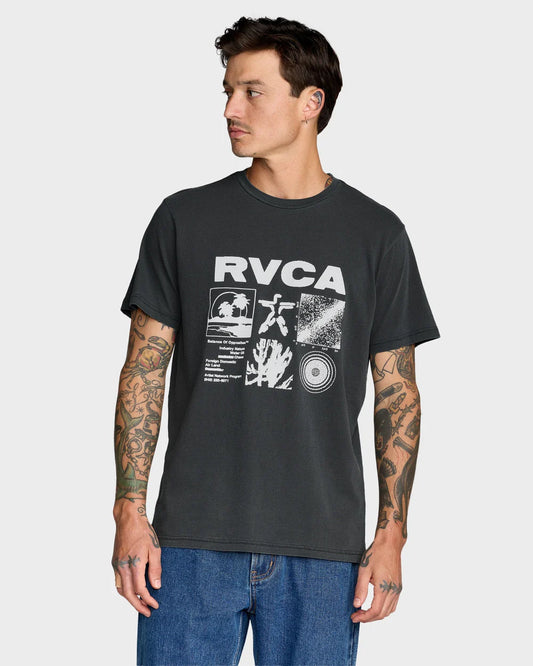 RVCA Program Tee PIRATE BLACK