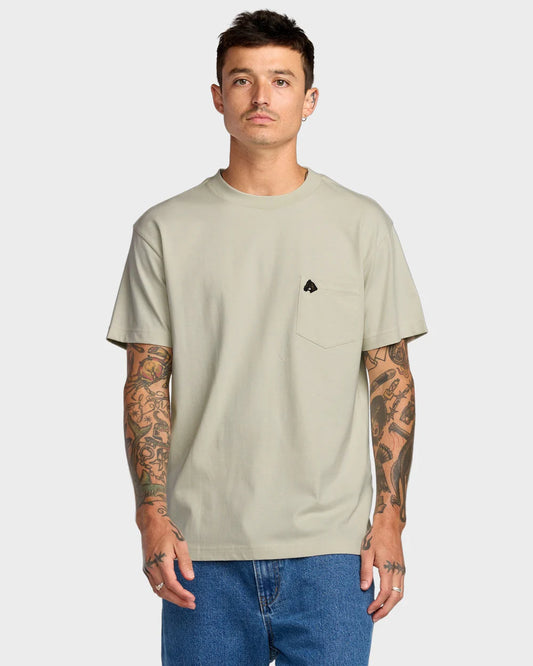 RVCA KSL Kevin Spanky Pocket Tee CERMAIC