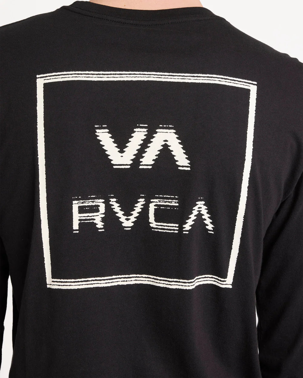 RVCA Big RVCA Glitch LS BLACK