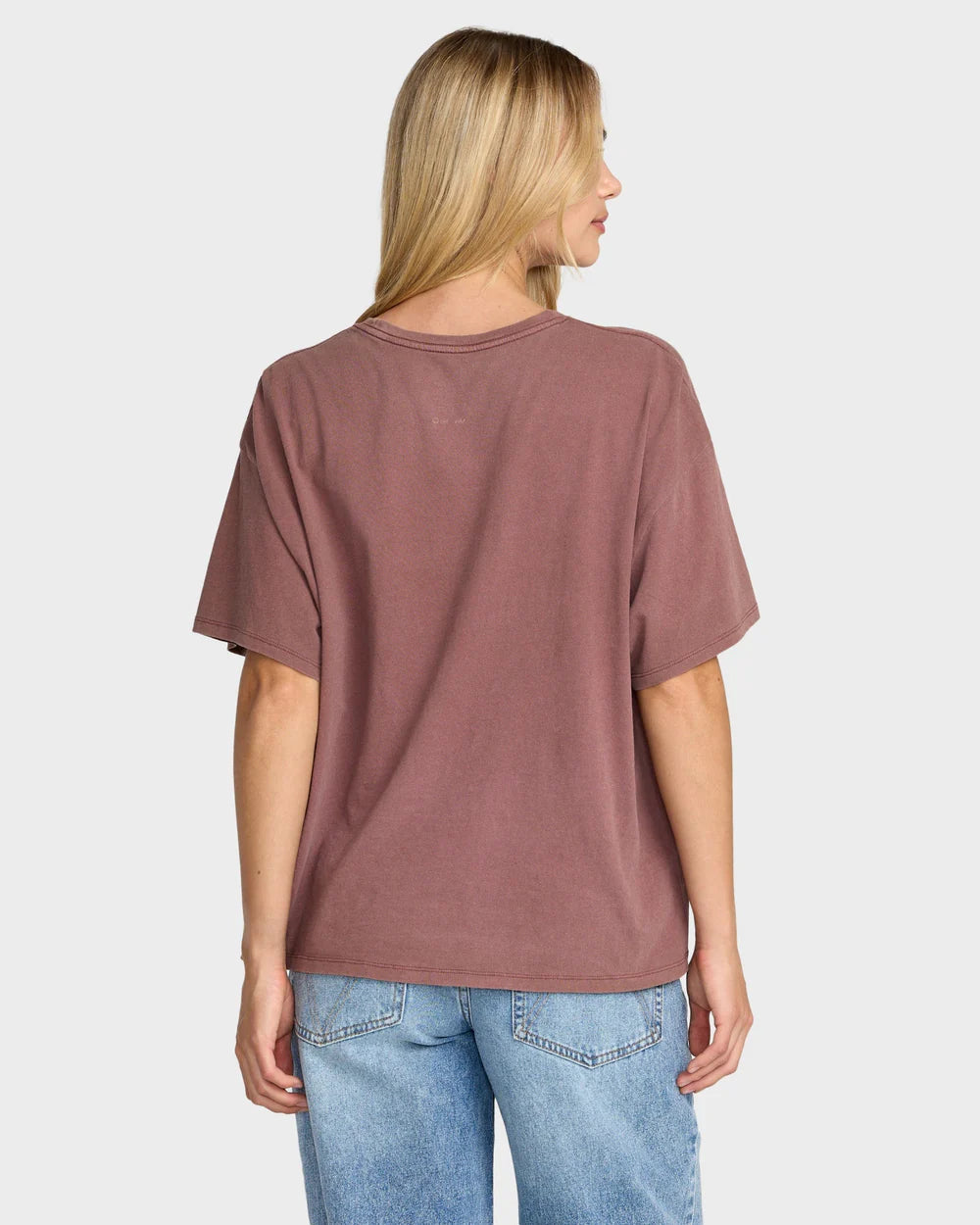 RVCA Move On BF Tee TERRA BROWN