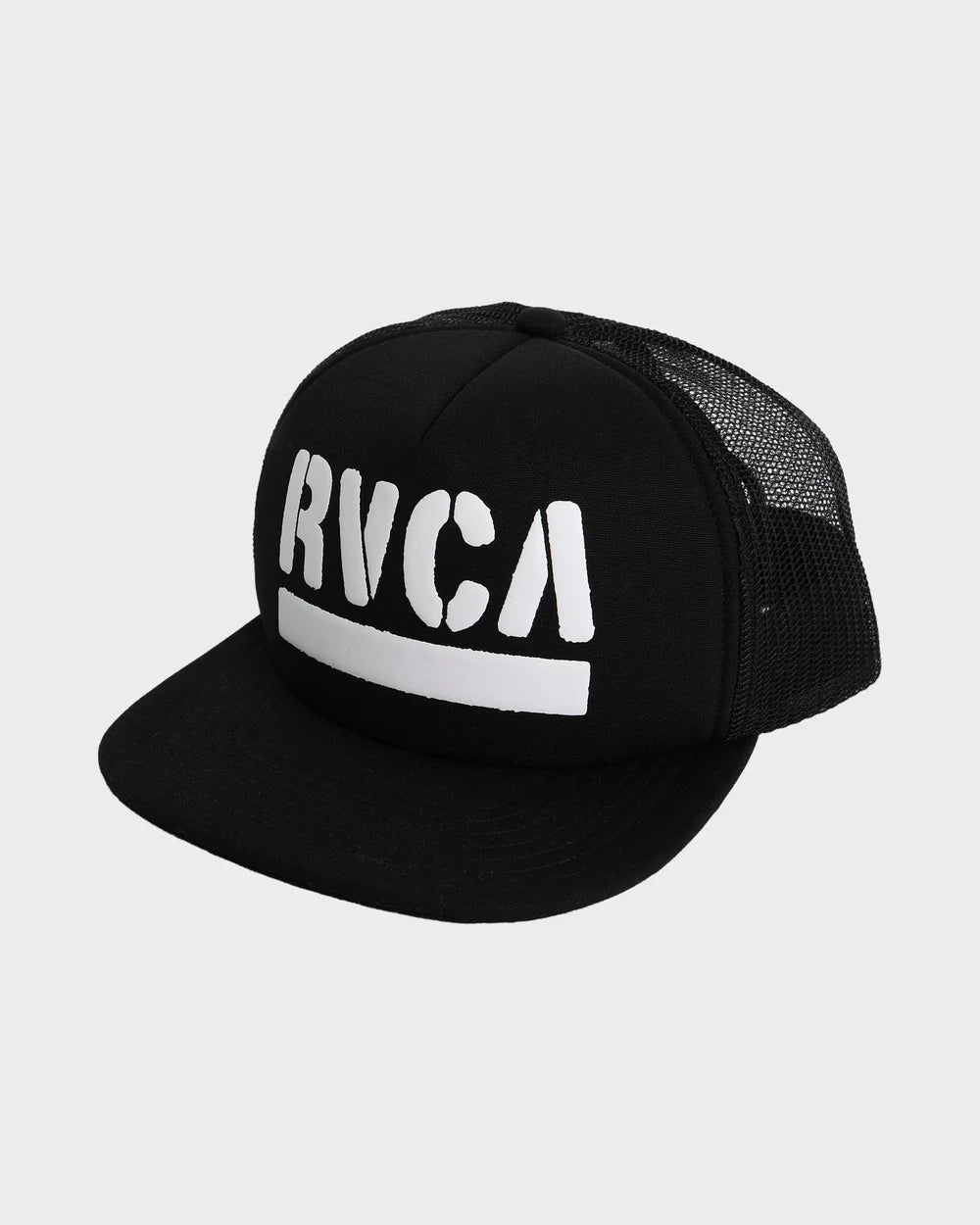 RVCA ASP Foam Trucker BLACK
