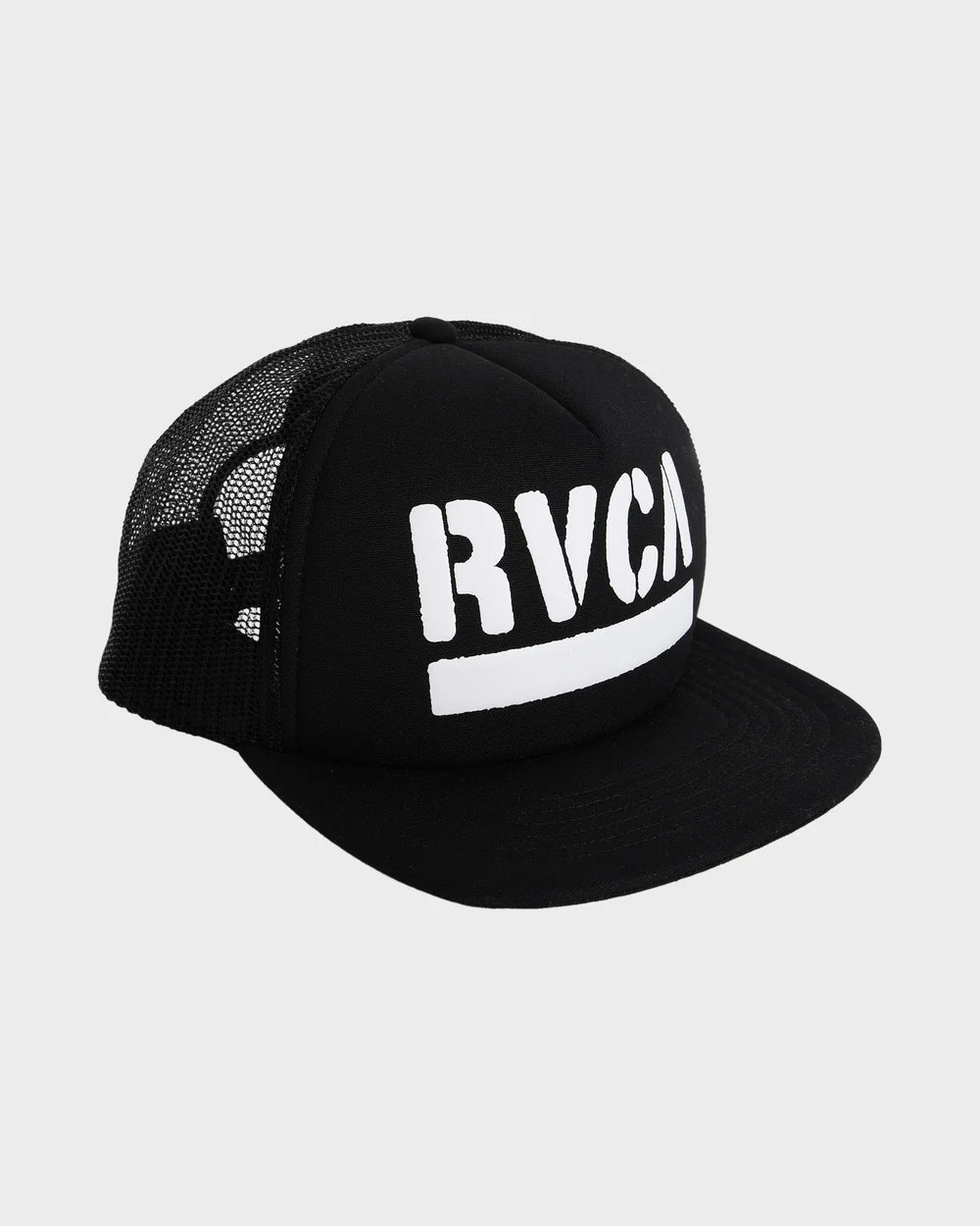 RVCA ASP Foam Trucker BLACK