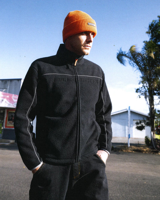 Billabong Spec 73 Polar Zip Thru Fleece BLACK