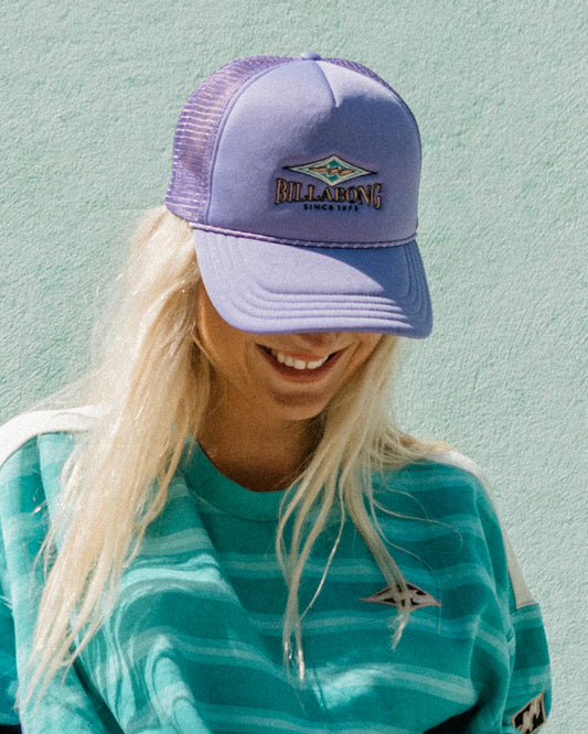 Billabong Womens Grandpa Trucker PURPLE ASH