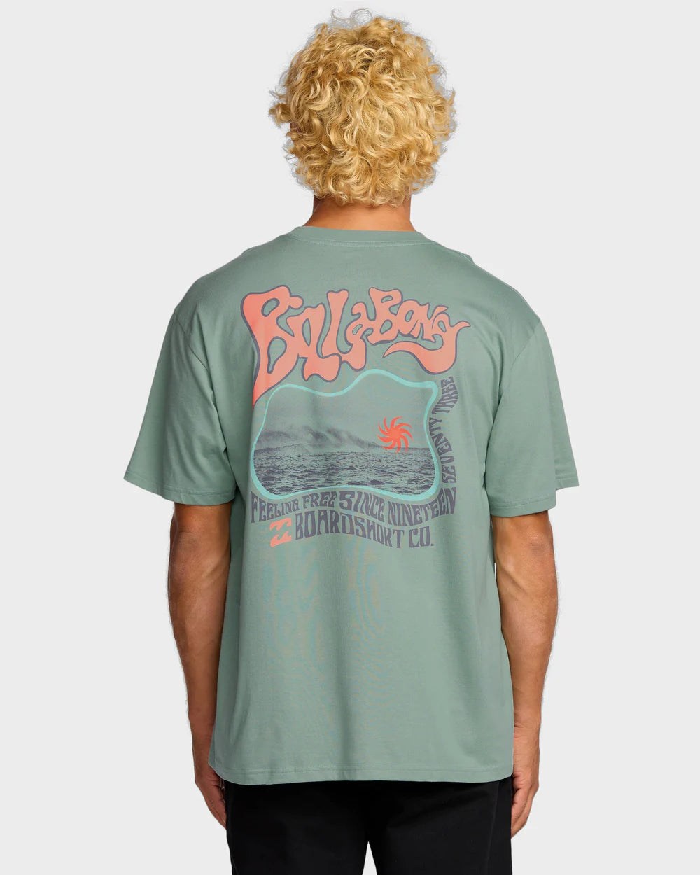 Billabong Morning Haze Regular Tee MINERAL BLUE