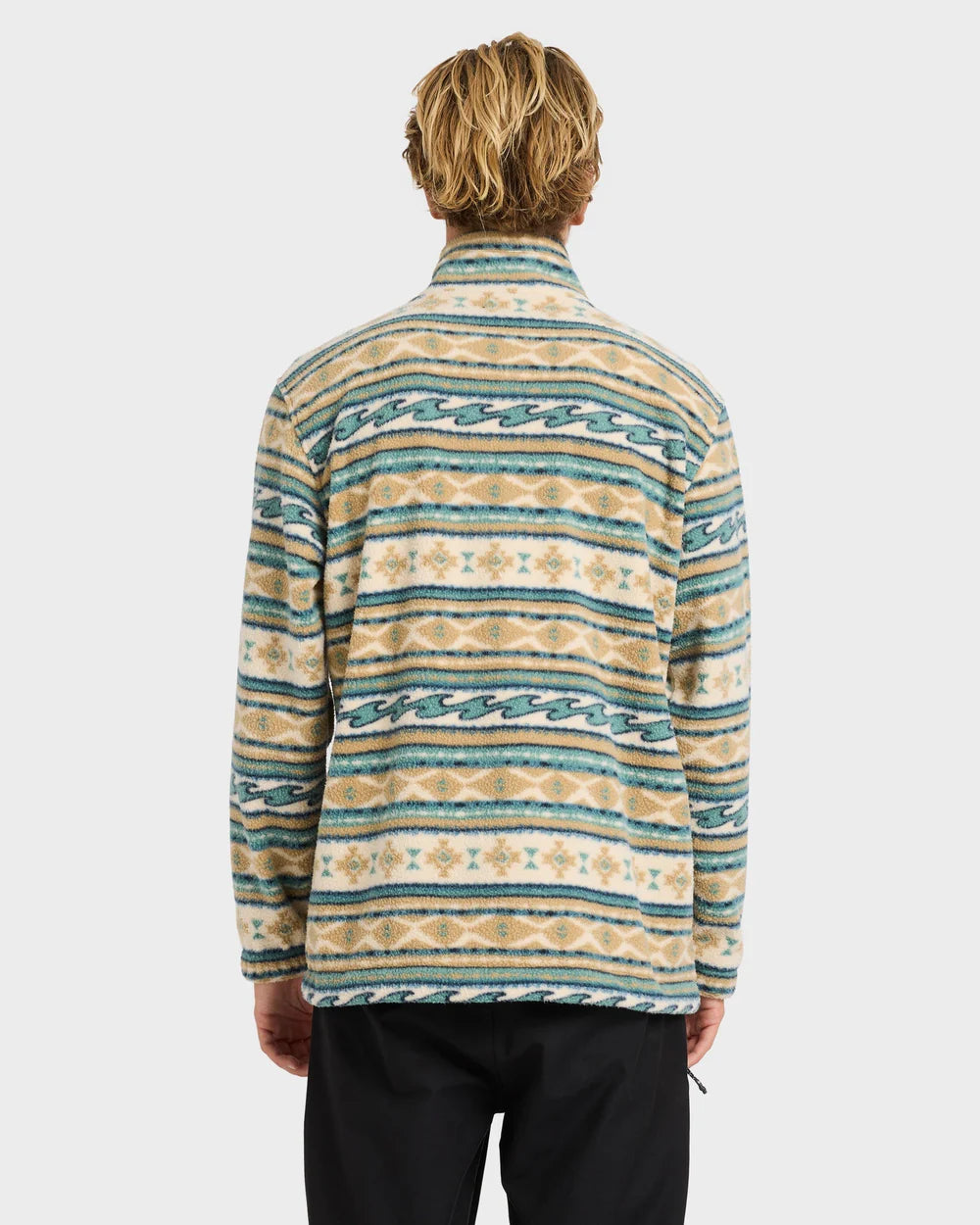 Billabong Boundary Mock Neck Jumper DESERT