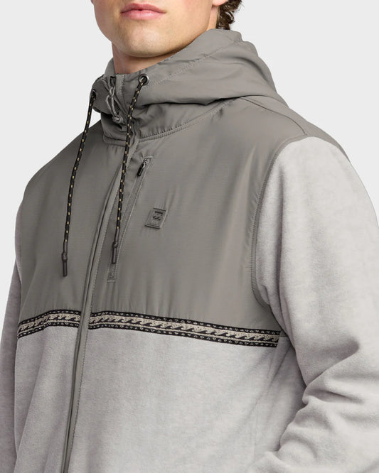 Billabong Boundary Lite Zip Jacket GREY HEATHER