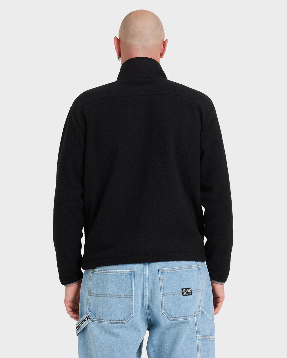 Billabong Spec 73 Polar Zip Thru Fleece BLACK