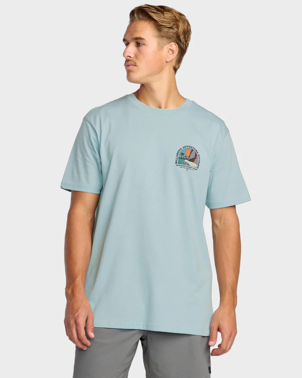 Billabong Sundown Adiv Tee DUSTY BLUE