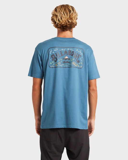 Billabong Scenic Arch Adiv Tee REAL TEAL