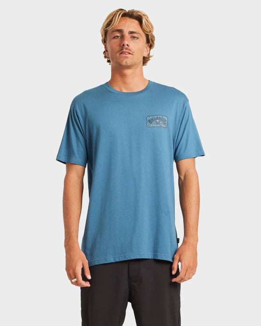 Billabong Scenic Arch Adiv Tee REAL TEAL