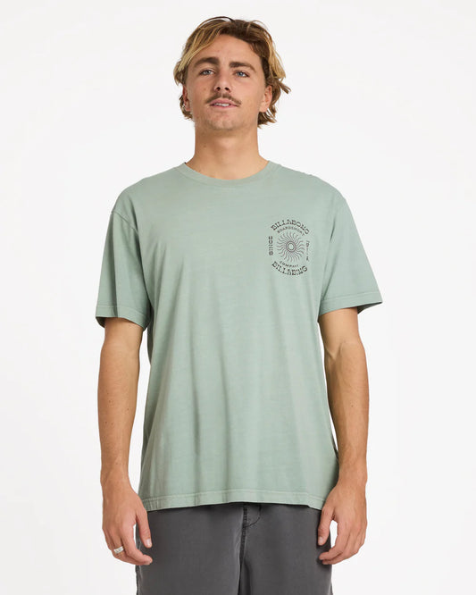 Billabong Sunrise Premium WW Tee MINERAL BLUE