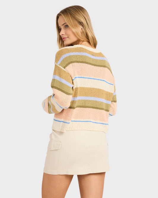 Billabong Bright Sol Sweater LIGHT PEACH