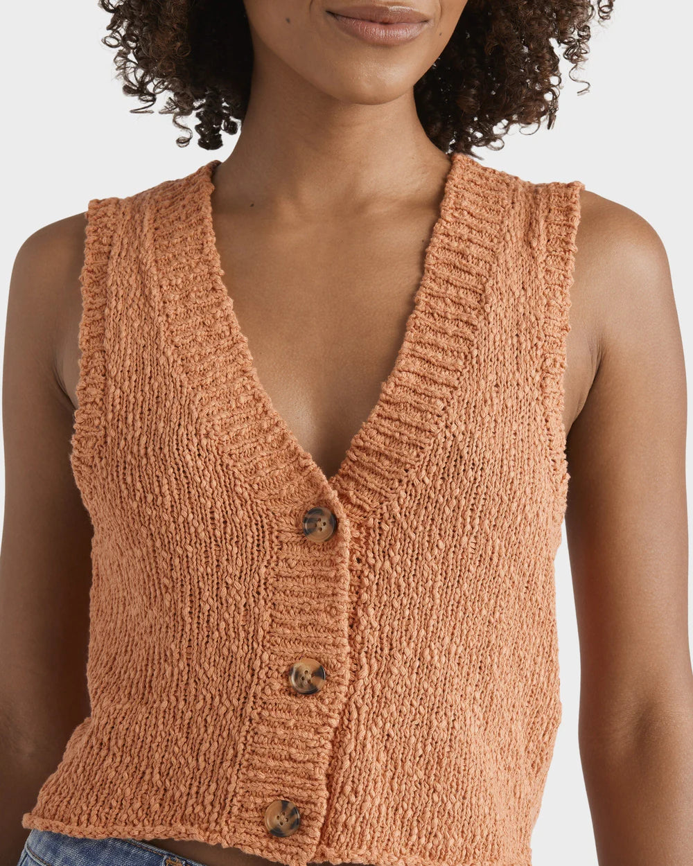 Billabong Gia Sweater Tank SUNSET