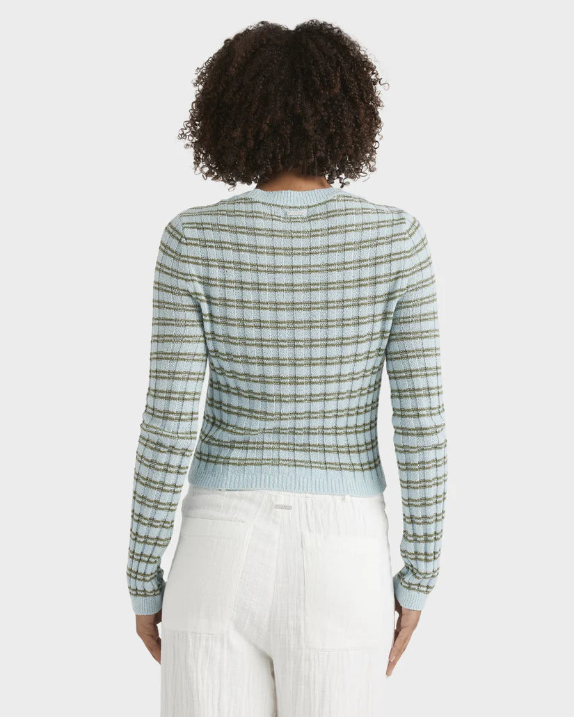 Billabong Clare Knit Sweater MISTY BLUE