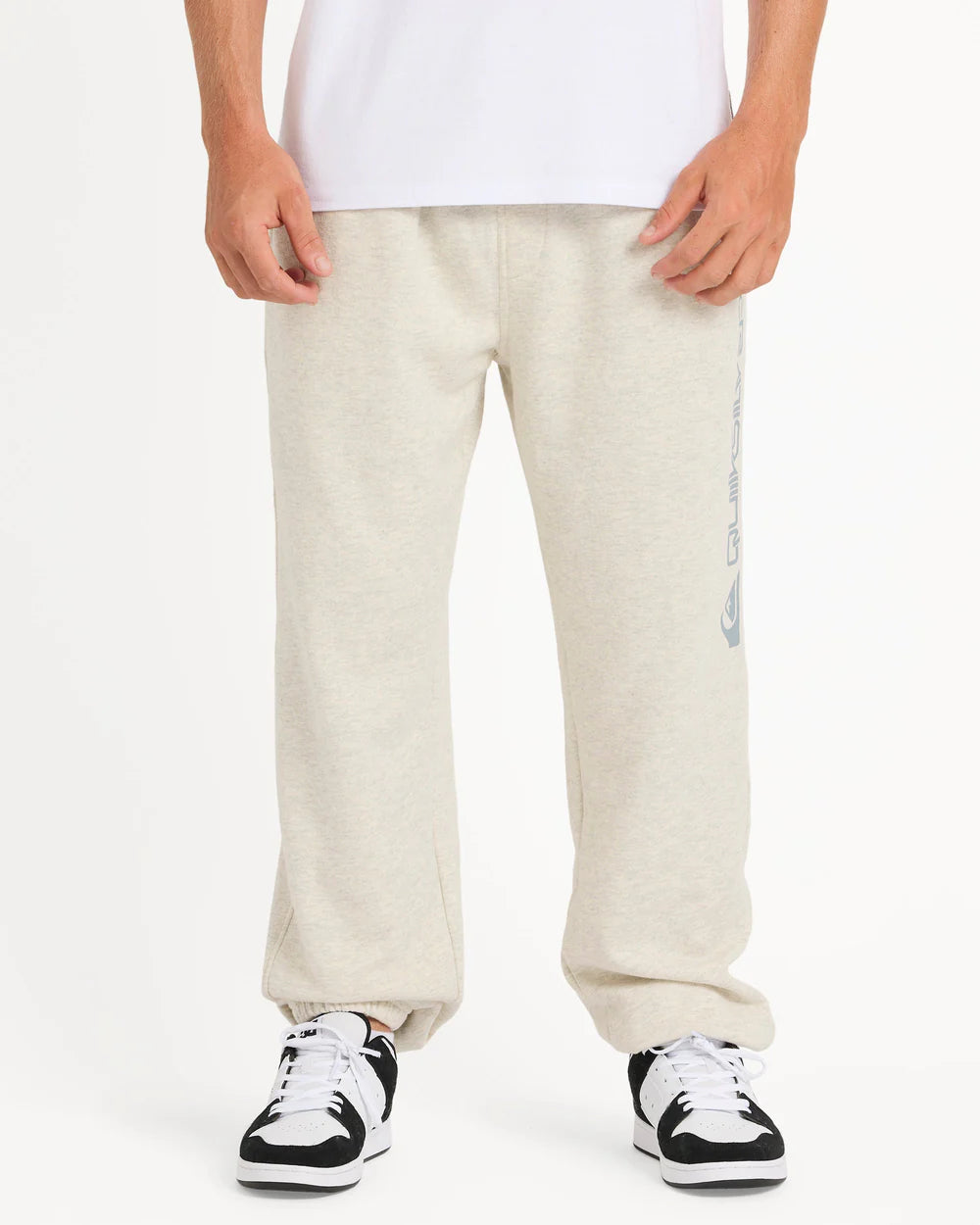 Quiksilver Graphic Trackpant LIGHT GREY HEATHER