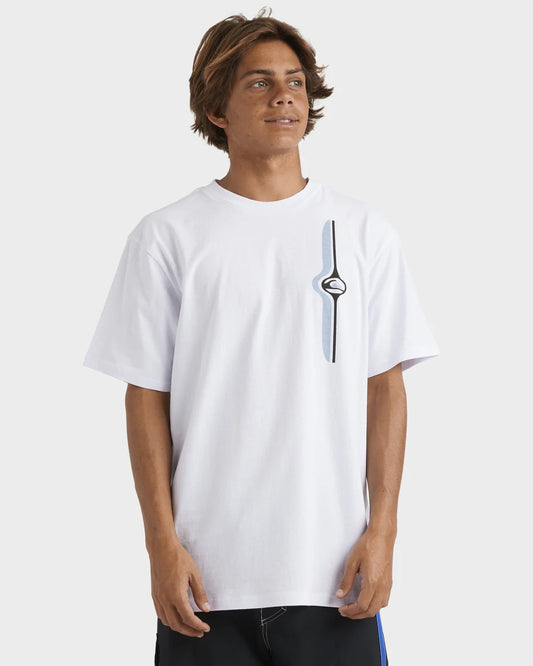 Quiksilver Stringer Band Tee WHITE