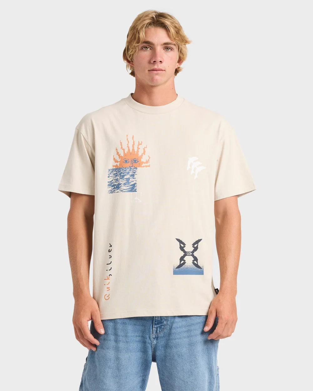 Quiksilver Free Lock Tee MOONSTRUCK