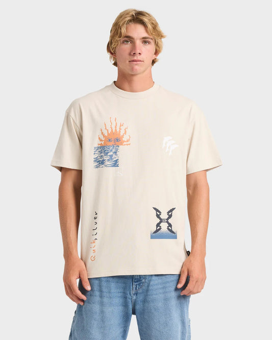 Quiksilver Free Lock Tee MOONSTRUCK
