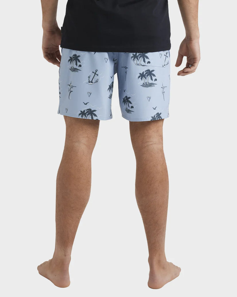 Quiksilver Horizon Haze Volley ASHLEY BLUE