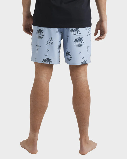 Quiksilver Horizon Haze Volley ASHLEY BLUE