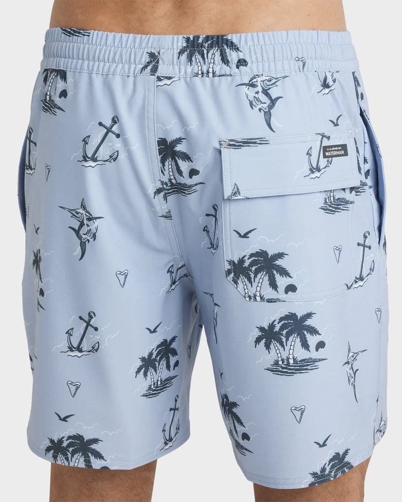 Quiksilver Horizon Haze Volley ASHLEY BLUE