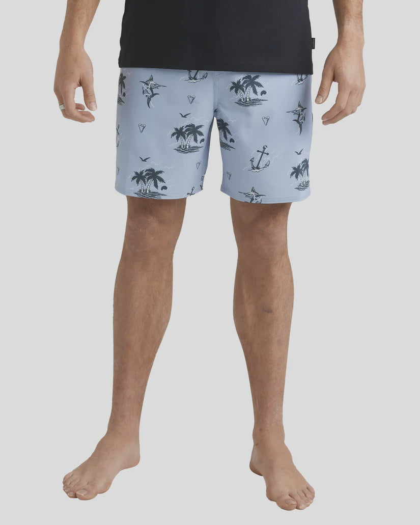 Quiksilver Horizon Haze Volley ASHLEY BLUE