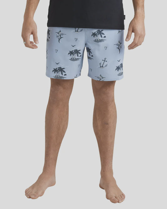 Quiksilver Horizon Haze Volley ASHLEY BLUE