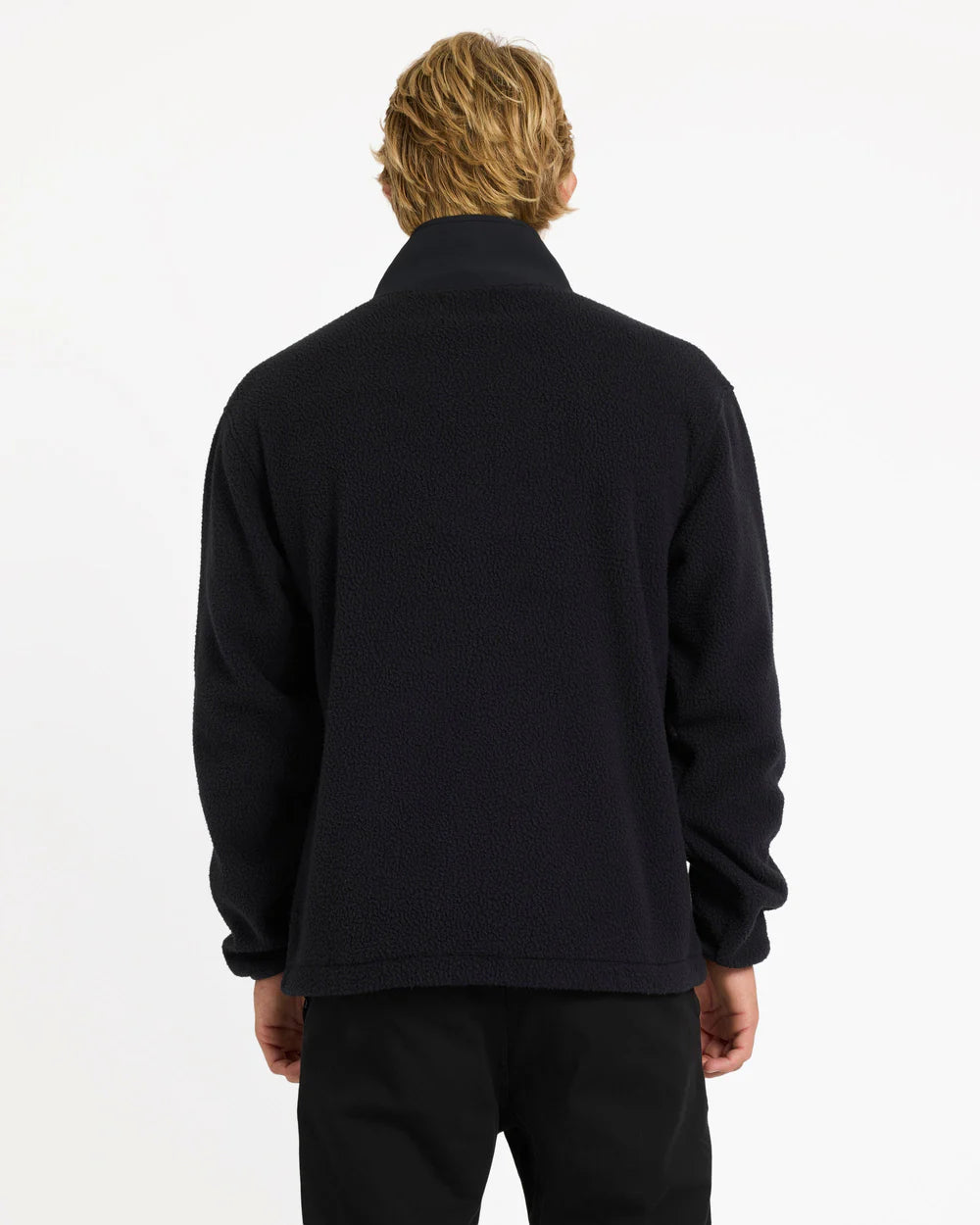 Quiksilver South Sherpa Fleece BLACK