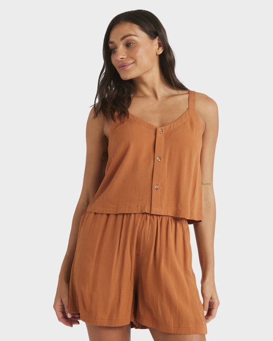 Roxy Really Love Cami CAMEL
