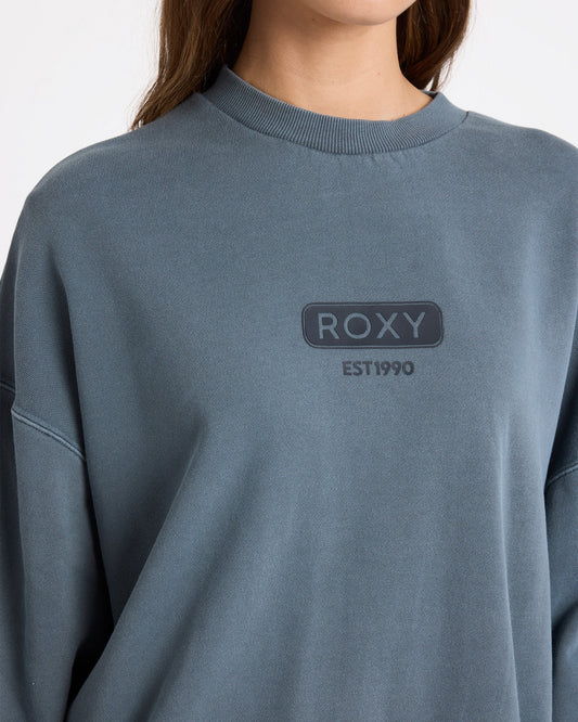 Roxy Heading Out Crew DARK SLATE