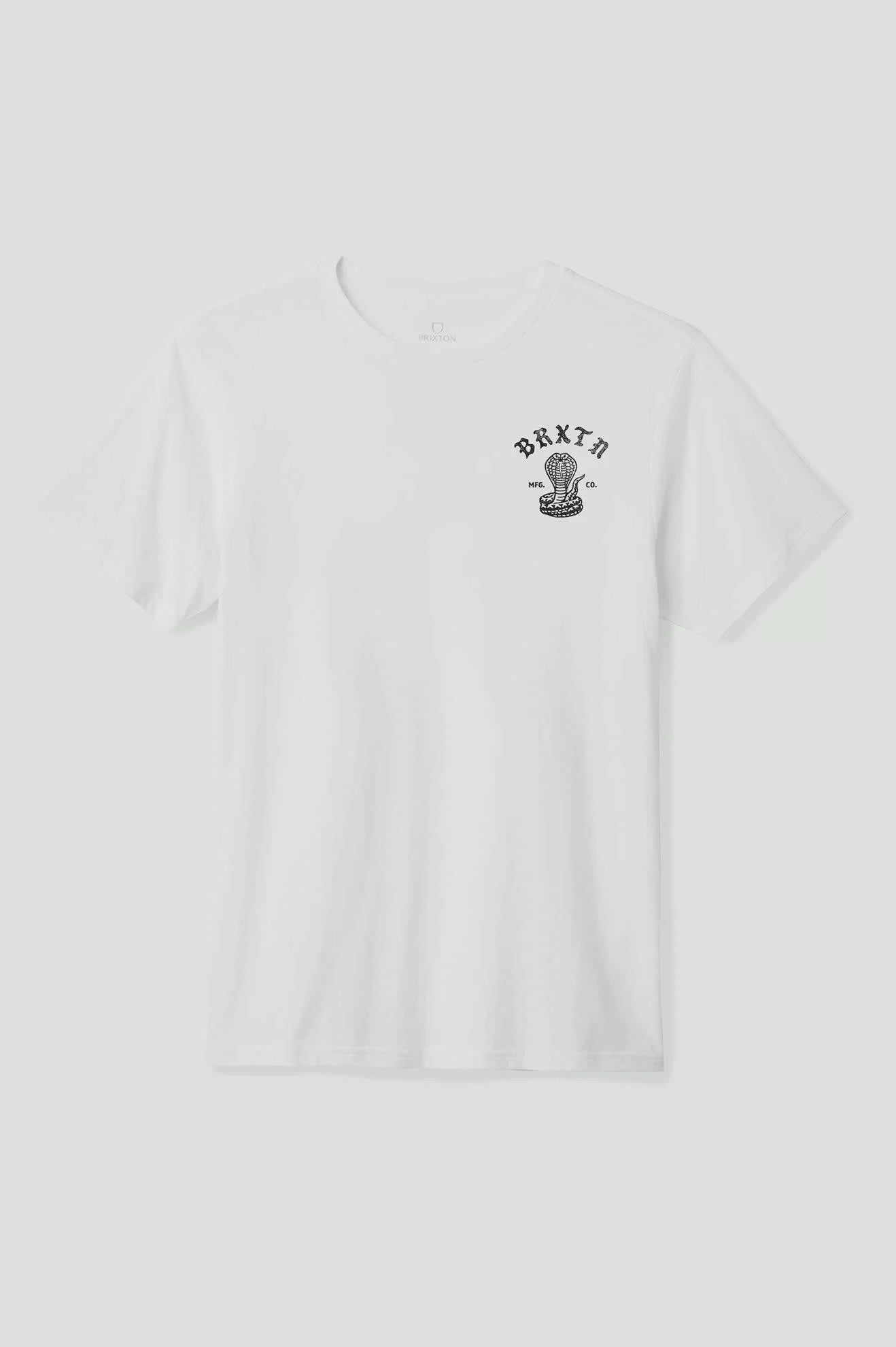 Brixton Darver Tee White