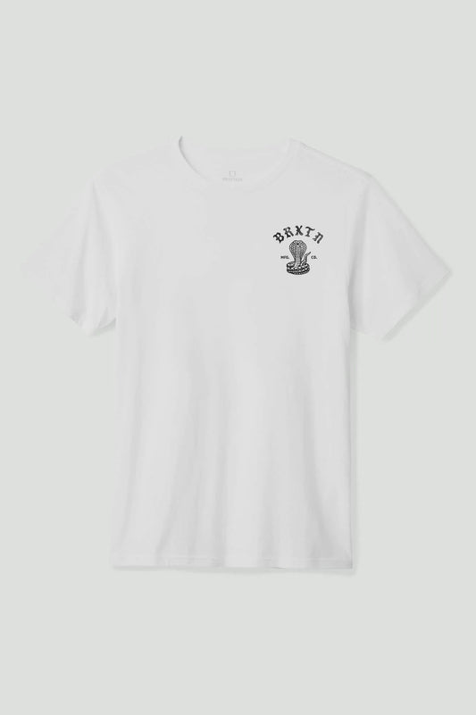 Brixton Darver Tee White