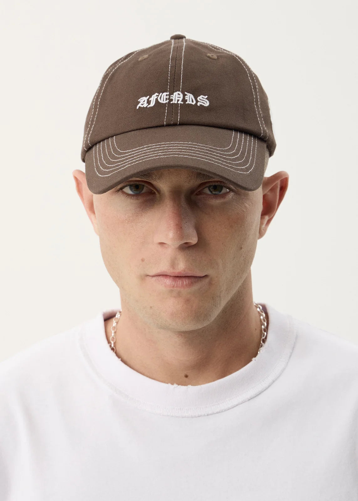 Afends Breathe Six Panel Cap COFFEE